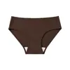Ropa interior básica de color liso para mujer TEMU ONZO transfronteriza Maillard, de cintura media, transpirable, entrepierna antibacteriana, simple y amigable con la piel para mujeres