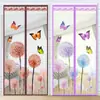 Cortina de Puerta Cortina Divisoria Cortina de Puerta Antimosquitos Cortina de Bloqueo con Velcro para Dormitorio Transfronterizo Cortina de Puerta Magnética Cortina de Puerta Verano Antimosquitos