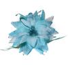 Nueva Moda Flor Grande Tela Accesorios para el Cabello Flor de Peonía para la Cabeza Headdress para Baile Cuadrado Pasador Diadema con Flor para Niños