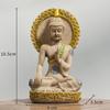 Explosiones transfronterizas: nuevo fondo de resina zen tántrico chino, estatuas de Buda, decoraciones para el hogar, artesanías de arenisca.