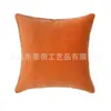Funda de almohada de terciopelo de lujo de Amazon con ribete de color contrastante, diseño simple y moderno para decoración del hogar
