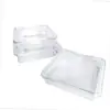 Caja de Embalaje con Bandeja Interior de Blíster de PVC Carcasa de Plástico Transparente Bandeja de Blíster Revestimiento de PET Caja para Frutas y Galletas Personalizado