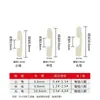 Conector de Línea Dividida de Silicona Antienredos, Separador de Doble Gancho Antienredos, Accesorios de Pesca Space Beans