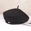 Primavera y Otoño Nuevo Ligero Transpirable Elegante Boina Sombrero Mujeres Exterior Casual Versátil Protección Solar Protector Solar Literario Gorra de Periódico
