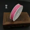 Não. 72 10m Corda Trançada Vermelha Não. 72 Fio de Jade Pulseira de Joia Corda Pulseira DIY Colar Fio de Joia