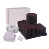 Almofadas de Feltro Espessado Autoadesivas Antiderrapantes Silenciosas para Pés de Mesas e Cadeiras Universais para Banquetas/Camas/Sofás Adesivos Resistentes ao Desgaste para Proteção de Piso