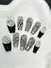 Atravessando Fronteiras 1-100 Modelos de Produtos Acabados Compostos Puros Feitos à Mão Atacado Fábrica de Adesivos de Unhas Postiças Coleção de Unhas Usáveis