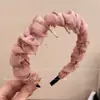 Faixa de Cabelo Ondulada Estilo Coreano com Topete Alto, Novo Prendedor de Cabelo 2025, Pacote de Cabelo, Faixa de Cabelo Torcida Especial para Lavar o Rosto