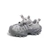 Zapatillas de Correr Transpirables de Moda Nuevas para Primavera y Otoño 2026 para Niñas, Populares Zapatos de Papá, Zapatos Casuales de Senderismo para Niñas Pequeñas