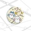 Insignia Láser Ji Yi Xiaokawa 58-75mm Insignia de Anime Broche de Dibujos Animados Insignia de Barra Guzi