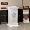 Caja de Almacenamiento Acrílica Labubu Vitrina Columna Romana Arcángel Zimomo Caja a Prueba de Polvo