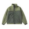Abrigo acolchado de algodón de nueva llegada 2024 para hombres y mujeres con tendencia de moda otoño e invierno, cuello alto, acolchado a máquina, algodón polar, abrigo de cachemira