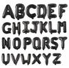 Versão Meimei de corpo fino balão de 16 polegadas letras minúsculas A-Z aniversário casamento sala de casamento balão de filme de alumínio decorativo atacado