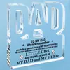 Nuevos Adornos Acrílicos Transparentes de Amazon para Papá, Regalo de Cumpleaños del Día del Padre, Bendiciones, Decoraciones de Escritorio