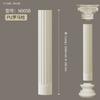 Tira Decorativa Tallada a Mano con Línea de PU Estilo Europeo, Cabezal de Columna Romana de PU Cilíndrico Estilo Europeo, Materiales de Construcción para Decoración de Pilares, Materiales de Decoración para el Hogar