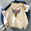 Moletom com capuz feminino transfronteiriço outono e inverno novo plus size solto oversize design nicho forrado de lã top estampado
