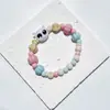 Pulsera de Cerámica Jingdezhen Nueva Pulsera de Cerámica Estilo Chino Joyería Hecha a Mano Cuerda Estilo Tíbet Puesto de Pulseras Jingdezhen