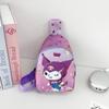 Nueva Bolsa de Pecho Infantil de Dibujos Animados Linda Mochila Escolar de Jardín de Niños Moderna Mochila Cruzada para Niños Bolsa de Hombro para Snacks Juguetes