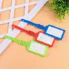 Venta al por mayor puntual material PVC llavero color caramelo moldeo por inyección etiqueta de equipaje etiqueta de equipaje tarjeta etiqueta de bolsa impresión de LOGOTIPO