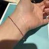 Pulsera Popular de Niña Carmesí de Xiaohongshu, Zirconia Rojo Sangre de Paloma Completamente Incrustada de Diamantes, Pulsera de Año Zodiacal de Aspecto Elegante