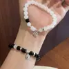 Pulsera Magnética de Gato para Mujer, Verano Lujo Ligero Nicho Dulce Estilo Ins Exquisita Nueva Alta Gama Pulsera de Amistad para Parejas