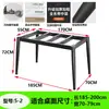 Patas de Mesa de Comedor de Baldosa de Pizarra Simple Estante para Escritorio de Oficina Base de Soporte Metálico Marco de Mesa Patas de Mesa de Mármol Lujo Ligero