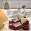 Sapatilhas Lolita Francesas com Laço de Renda para Mulheres 2026 Nova Coleção Primavera e Verão Sapatilhas Bico Redondo Versáteis Sapatos Mary Jane