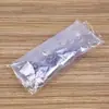 Pacote com 10 Ganchos Plástico Transparente Armazenamento de Roupas e Chapéus Ganchos de Parede Sem Furos Banheiro Dropshipping Ganchos Adesivos Sem Marca Dropshipping