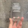 Copo de Vidro para Vela Spot Suporte de Vela de Vidro Tampa de Cogumelo Copo de Vidro para Vela Pote Pequeno Selado Pote de Vidro Selado