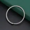 Moda Transfronteriza Personalidad Cadena Cubana de Miami Pulsera de Metal Fresca de Moda para Hombre Joyería de Estilo Minimalista Clásico Versátil