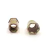 Tuerca remachable hexagonal media de cabeza avellanada pequeña Galvanizada con Zinc de color Cabeza plana hexagonal media Tuerca remachable Tapa de extracción M4M5M6M8M10