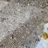 Tela de Encaje de Malla Bordada Nueva Moda Cuentas Manualidades Vestido Cheongsam para Mujer Tela para Vestido de Boda