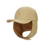 Gorra de béisbol para ciclismo de invierno al aire libre, protección para los oídos, doble cara, con forro polar, gruesa, cálida, nueva, versátil