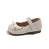 Zapatos para Niñas Pequeñas Primavera 2026 Moño Zapatos de Cuero para Niños Zapatos de Princesa Zapatos para Niñas Zapatos para Bebé Dama de Honor Zapatos Formales