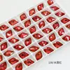Dongzhou Cristal Fundo Pontiagudo Formato de Concha Diamante para Unhas DIY Acessórios de Joias Strass de Forma Especial Brilho Unha Diamante Adesivo Atacado