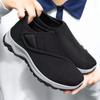 Zapatos para Hombre 2025 Estilo Verano Zapatos para Hombre Malla Transpirable Zapatos Casuales para Hombre Sin Cordones Velcro Zapatos de Papá Comercio Exterior Mayoreo