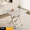 Mesa de comedor plegable, mesa de puesto portátil, mesa y silla plegables pequeñas simples, mesa cuadrada para dormitorio, mesa pequeña para uso doméstico, mesa de comedor