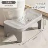 Taburete para Inodoro Reposapiés Baño Reposapiés Hogar Engrosado Taburete para Asiento de Inodoro Adultos Taburete para Agacharse Niños