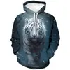 Primavera y Otoño AliExpress Más Vendido Sudadera con Capucha para Hombre Impresión Digital 3D Moda Holgada Manga Larga para Hombre Protector