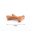 Suprimentos para Cães de Estimação Transfronteiriços: Brinquedos de Mastigar Duráveis de Madeira-Plástico para Cães Pequenos e Médios, Ossos Interativos para Limpeza dos Dentes