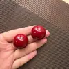 Novas Brincos de Tarraxa Versáteis da Moda Tendência Mulheres Simples Temperamento Brincos para o Dia a Dia Doce Leve Luxo Sensação
