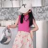 Calças Femininas 2024 Novo Estilo Verão Fino Estilo Ocidental Calças Anti-mosquito Infantil Verão Casual Solto Roupa Infantil Moderna