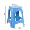 Taburete de plástico engrosado silla de plástico para el hogar taburete de plástico para zapatos banco de plástico taburete alto para adultos apilable venta al por mayor