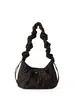 2025 Nuevo Otoño e Invierno Diseño Plisado Bolso Nube para Mujer Estampado Leopardo de Gama Alta Ligero Versátil Bolso Bandolera