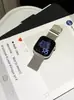 Correa de Metal Milanesa de Doble Sección para Gato es Adecuada para Apple Watch iWatch Décima Segunda Generación 11/10