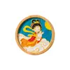 Festival de Mitad de Otoño Posavasos Gratis de Pintura Esmaltada Cloisonné Materiales Hechos a Mano DIY Jingtailan Calentamiento Actividad de Integración de Equipo Regalo