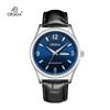 Reloj de Marca Oshica Venta al Por Mayor Fábrica Comercio Exterior Transfronterizo Reloj de Cuarzo de Ocio con Doble Calendario Resistente al Agua Reloj de Hombre