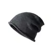 Gorro Holgado de Marca de Moda 100% Lana Gorro de Lana para Mujer Gorro de Invierno Frío Gorro de Punto de Gama Alta Gorro de Lana Versátil y Cálido Venta al por Mayor