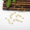 Gran oferta de accesorios de joyería DIY, colgante pequeño de encaje hueco de cobre puro, exquisito tocado coreano, accesorios para pendientes