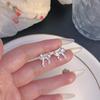 Aretes de plata esterlina S925 nuevo temperamento aretes pequeños simples aretes para mujer aretes anti-bloqueo para agujero de oreja joyería al por mayor